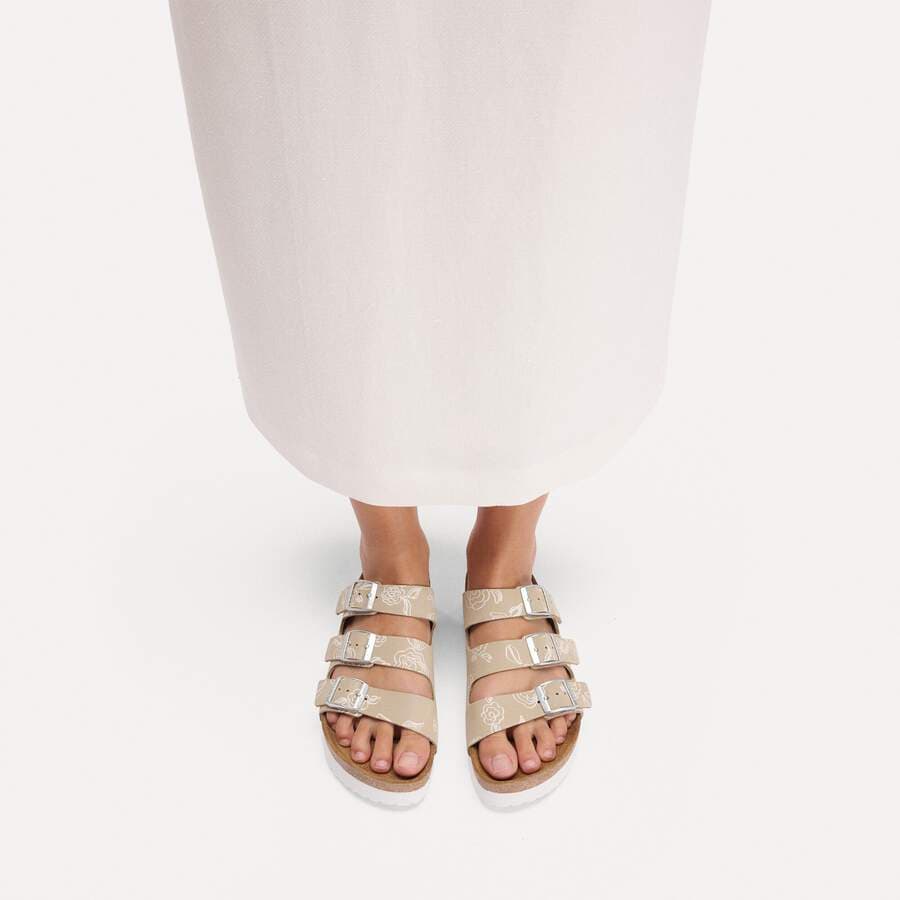 Florida III PAP Flex Platform Nubuck Leather - Oyster Flower