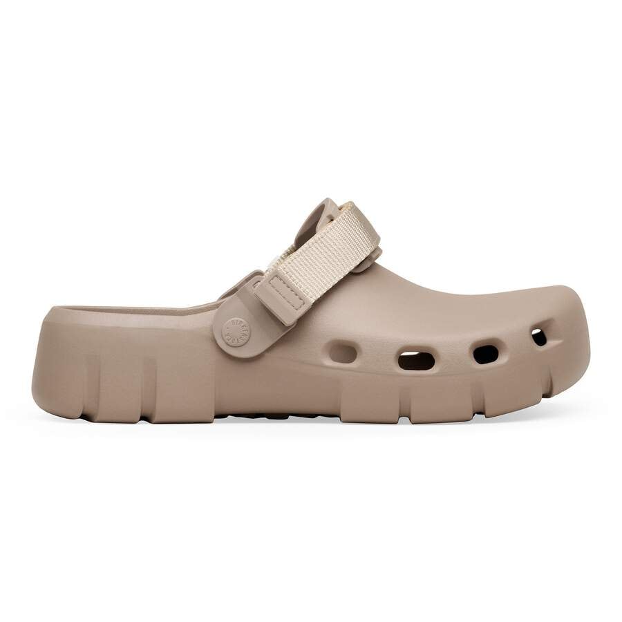 Birki Flow TEX EVA - Gray Taupe/Oyster