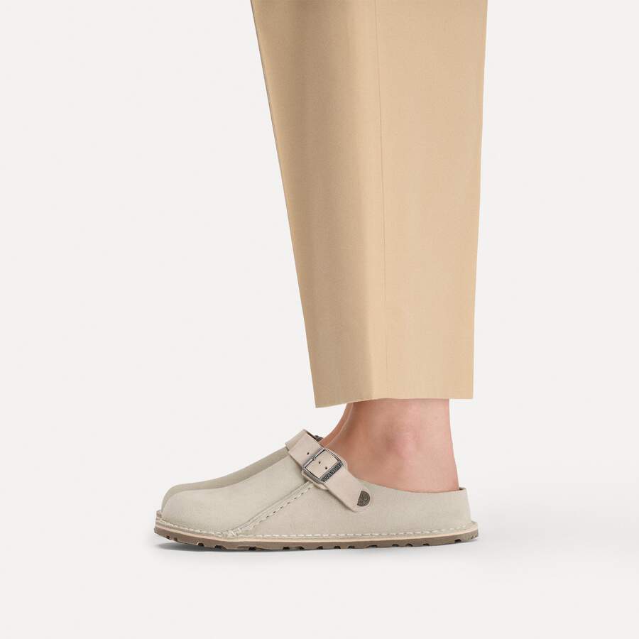 Lutry Premium Suede Leather - Oyster