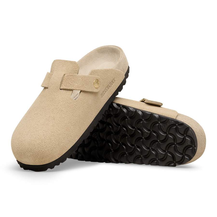 Boston Suede Leather - Taupe