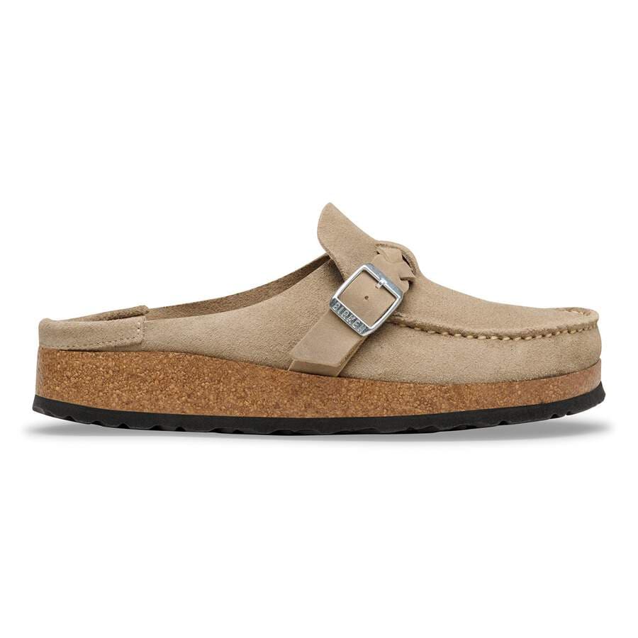 Buckley  Braided Suede Leather - Taupe