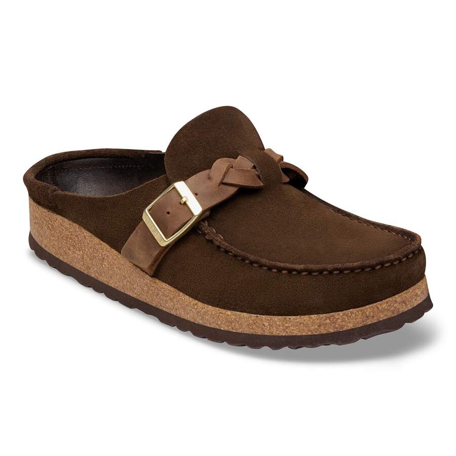 Buckley  Braided Suede Leather - Carafe