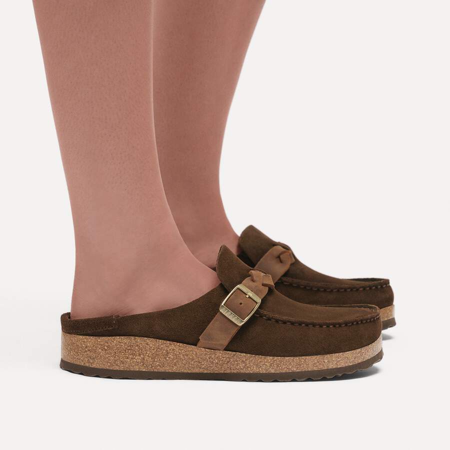 Buckley  Braided Suede Leather - Carafe