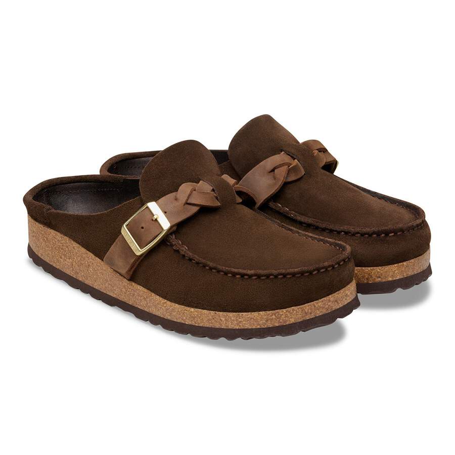Buckley  Braided Suede Leather - Carafe