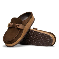 Buckley  Braided Suede Leather - Carafe