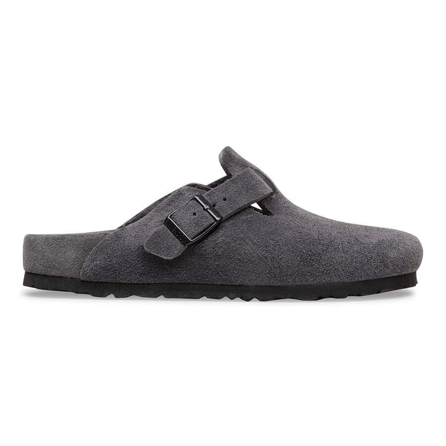 Boston Suede Leather - Charcoal