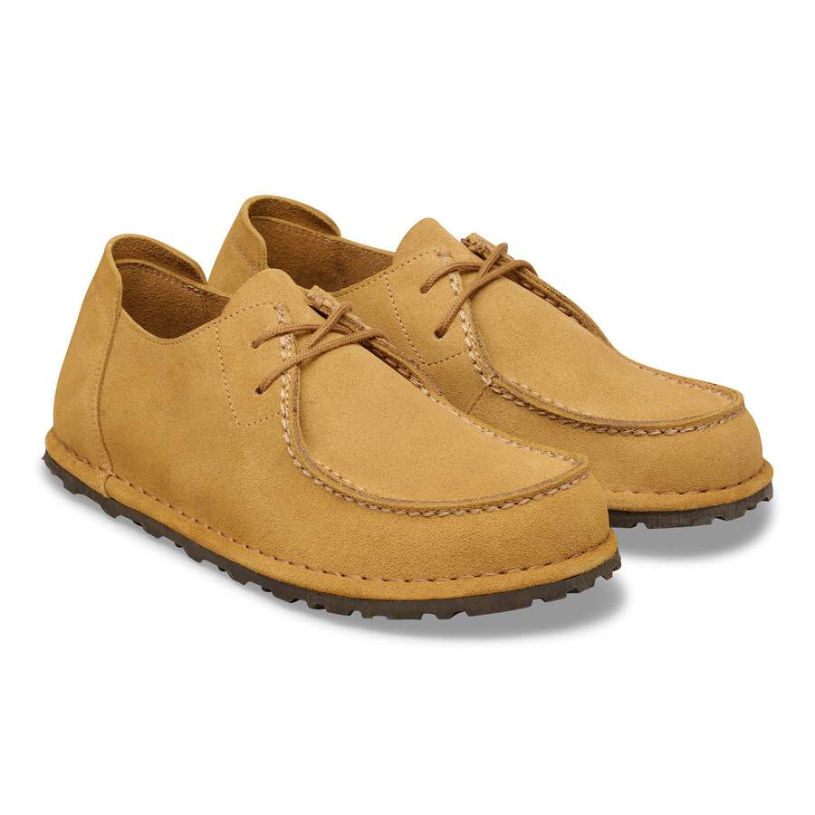 Utti Lace Suede Leather - Cork Brown