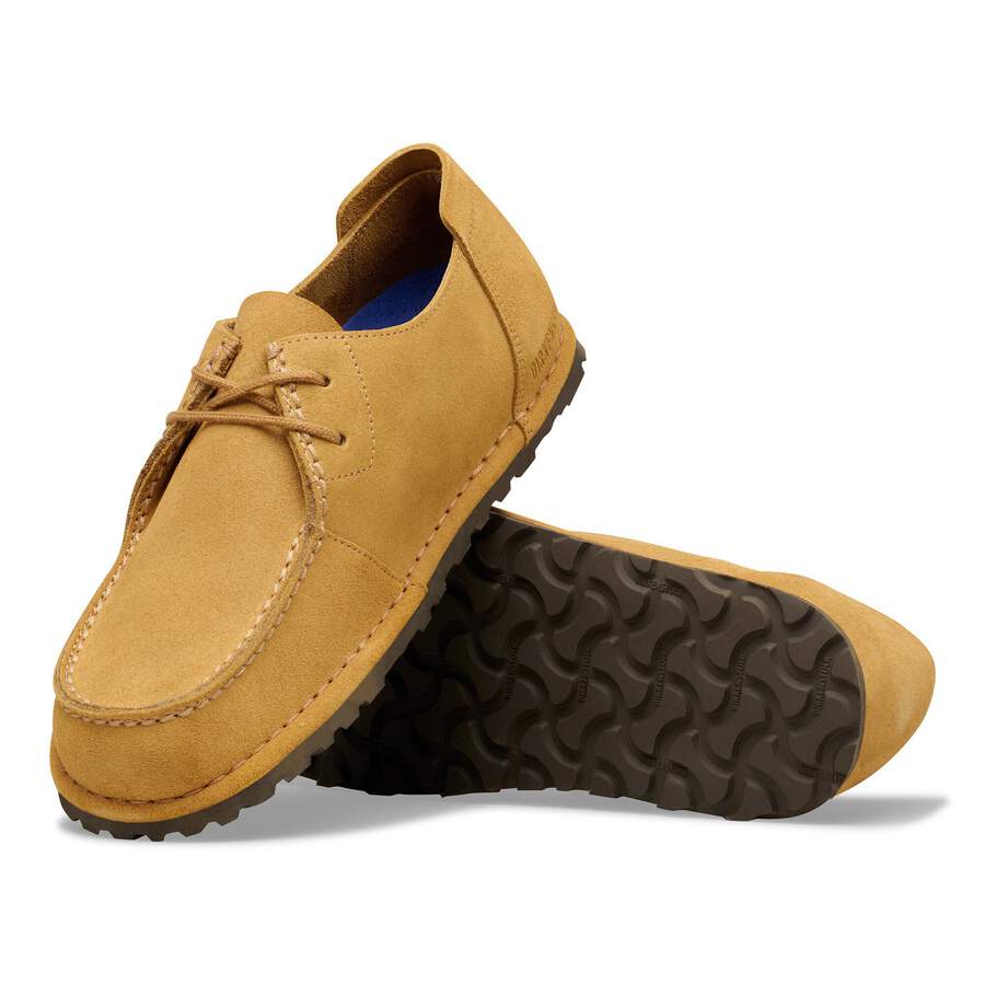 Utti Lace Suede Leather - Cork Brown