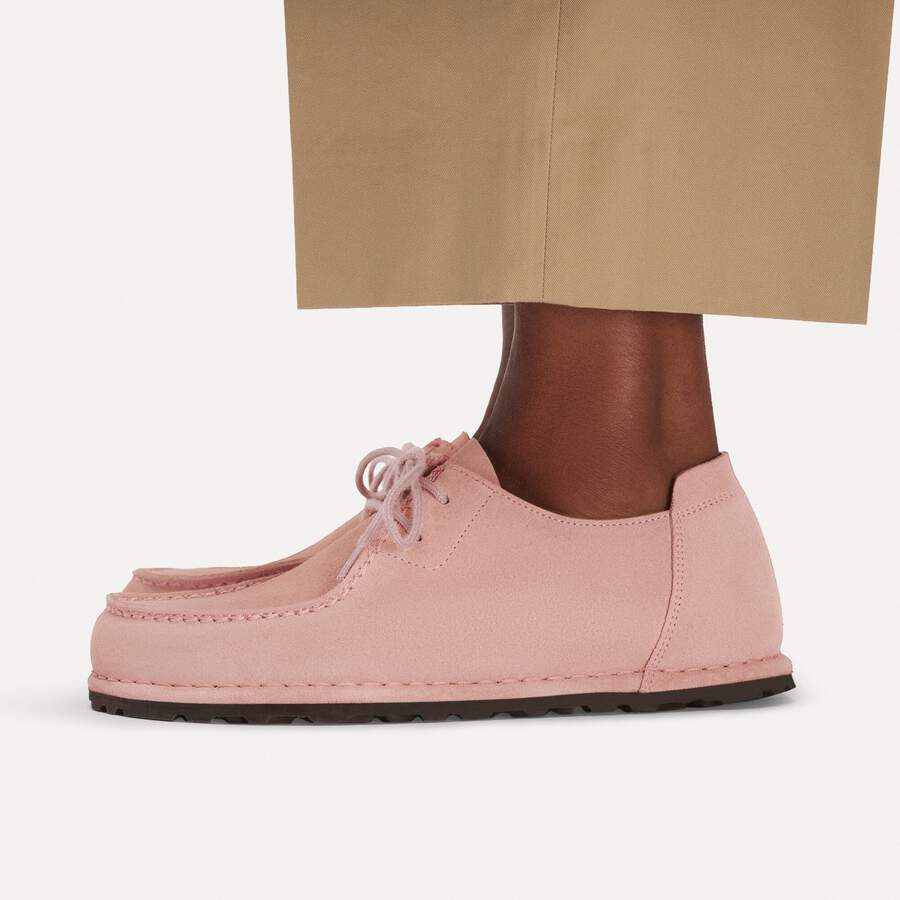Utti Lace Suede Leather - Pink Clay