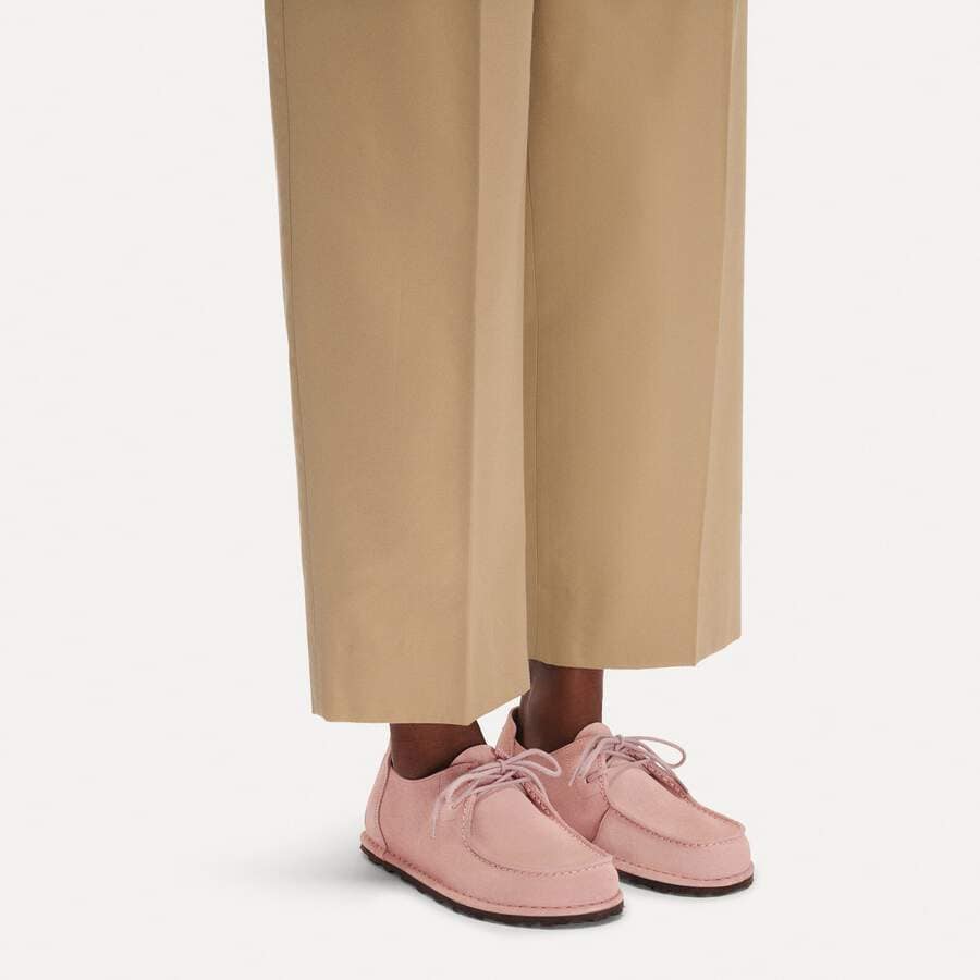 Utti Lace Suede Leather - Pink Clay
