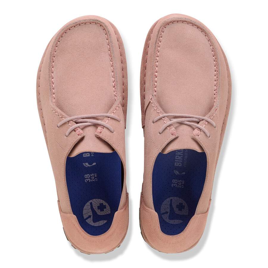 Utti Lace Suede Leather - Pink Clay