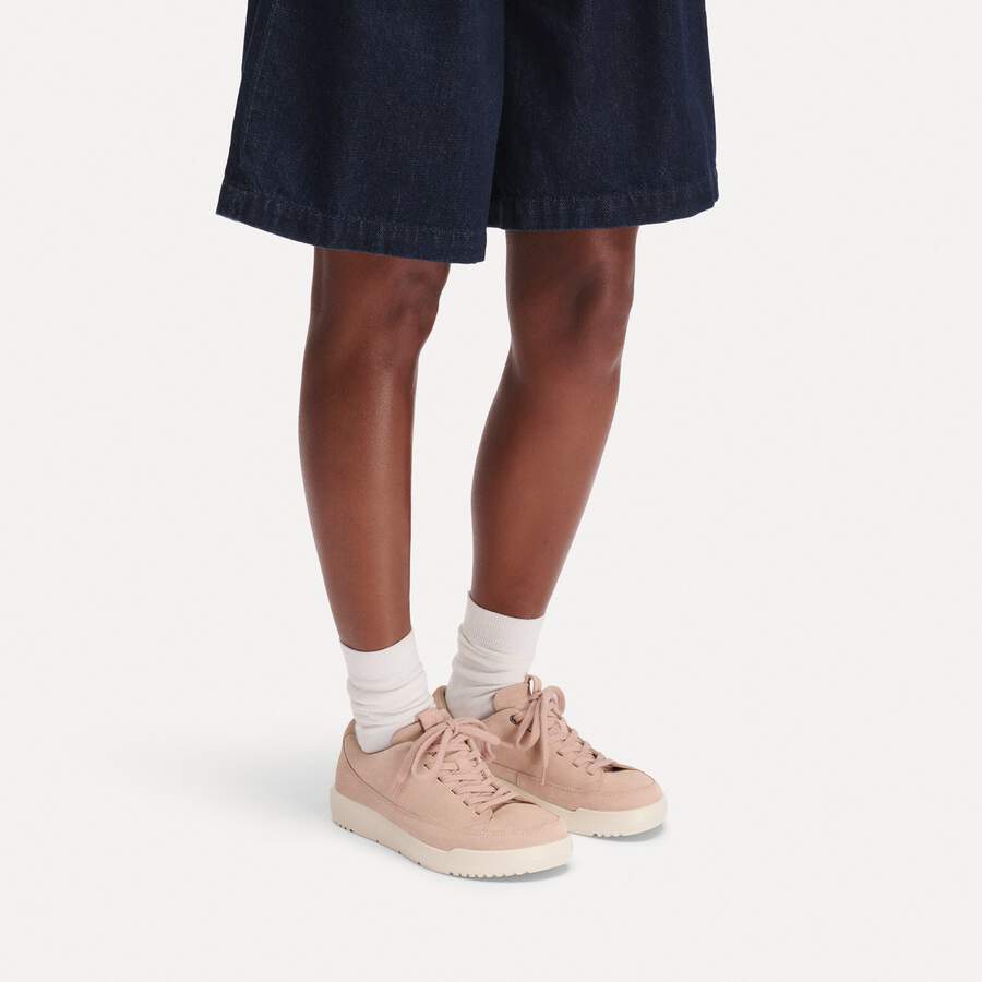 Melbourne Suede Leather - Light Rose