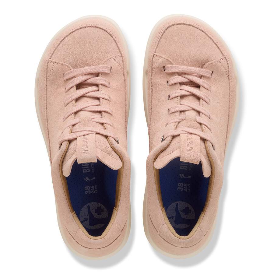 Melbourne Suede Leather - Light Rose