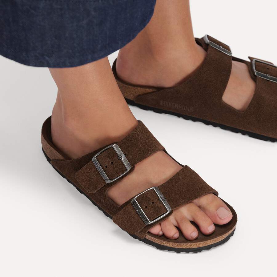 Arizona Soft Footbed Suede Leather - Carafe Tonal