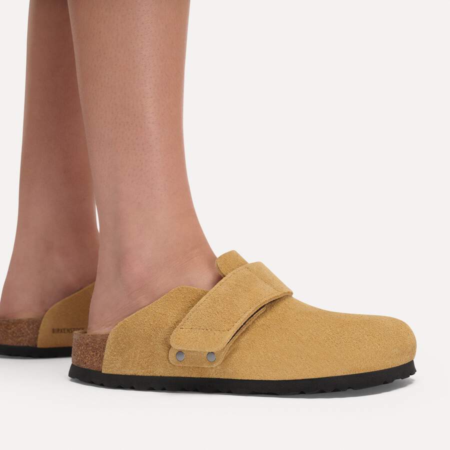 Loma Suede Leather - Cork Brown