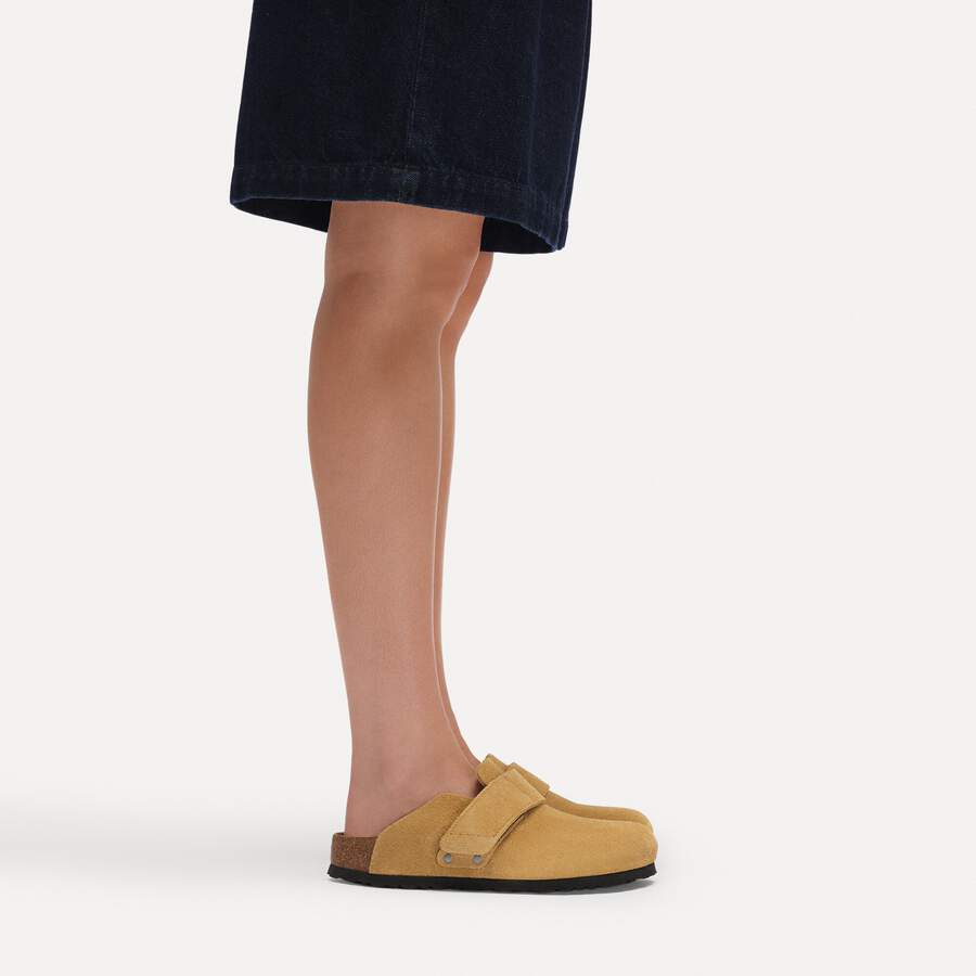 Loma Suede Leather - Cork Brown