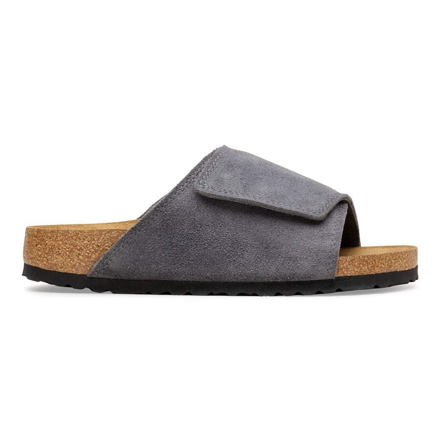 Solana Suede Leather - Charcoal