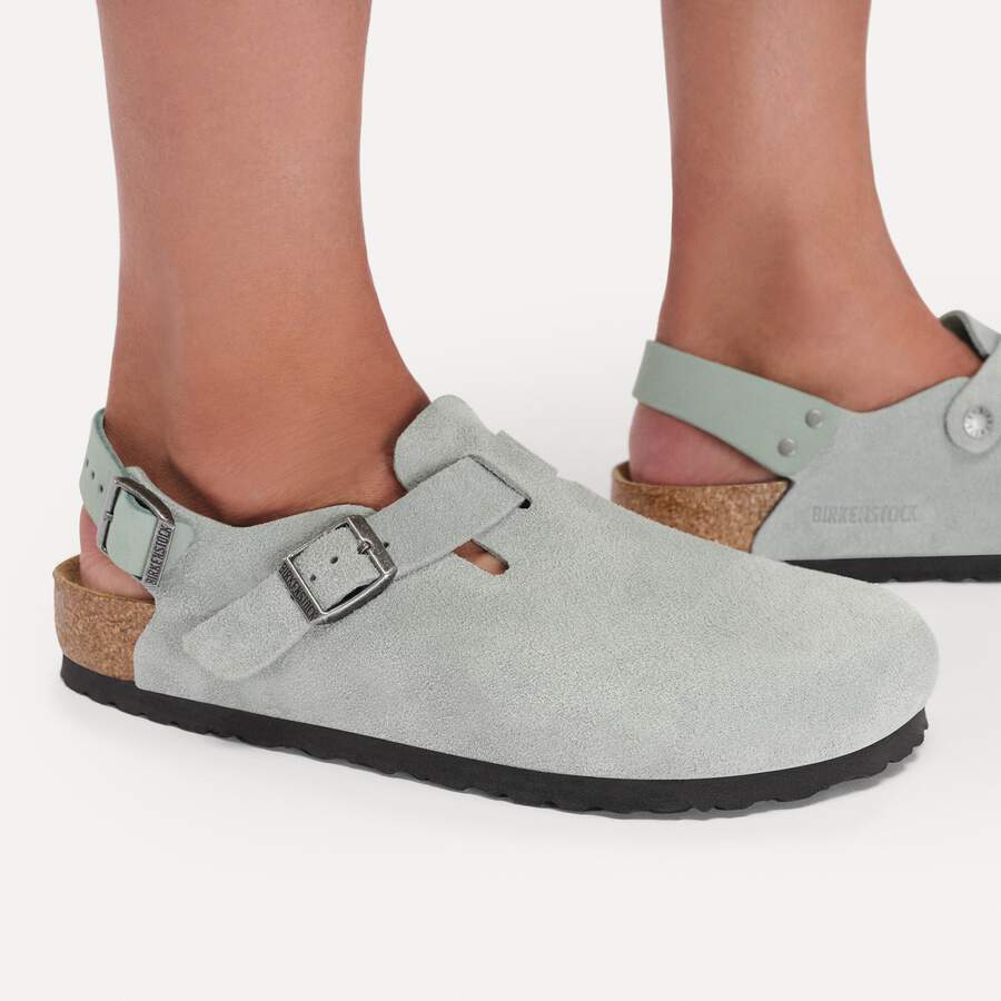 Tokio Suede Leather - Pure Sage