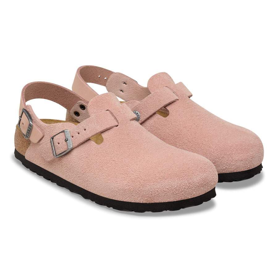 Tokio Suede Leather - Pink Clay