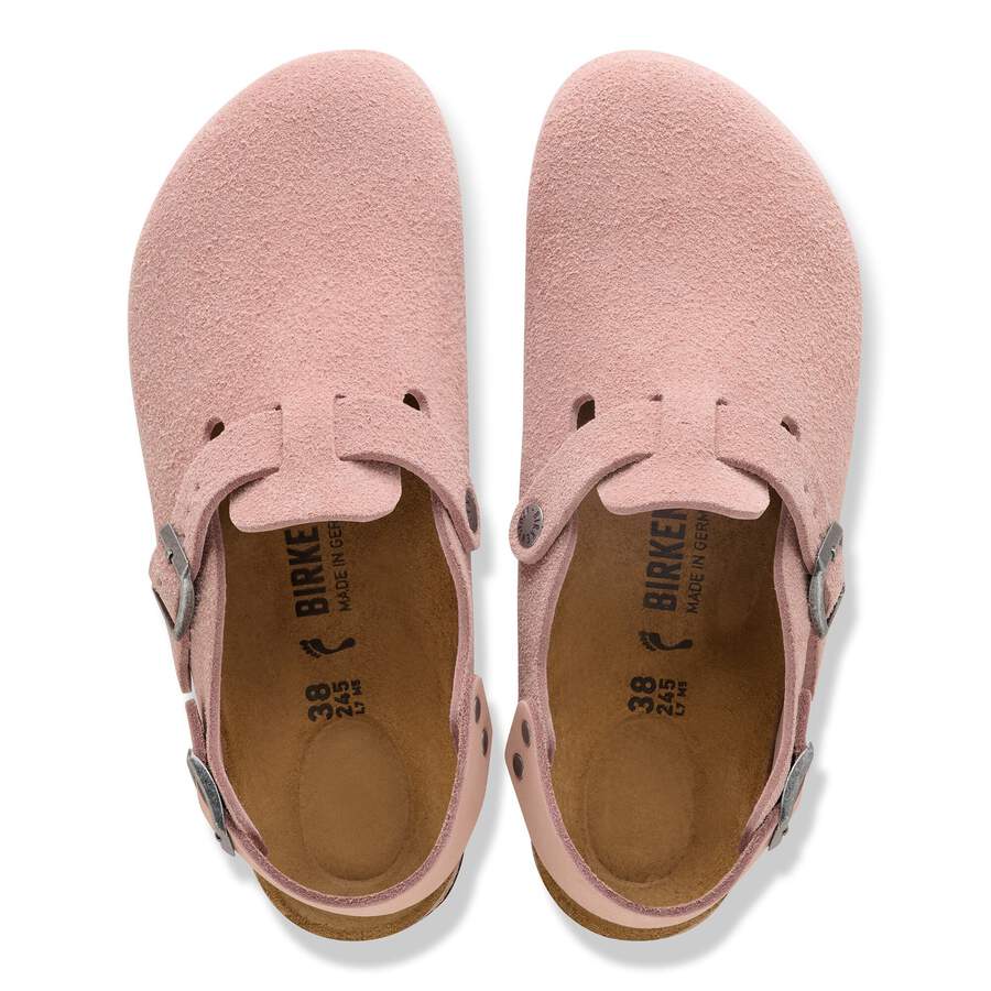 Tokio Suede Leather - Pink Clay