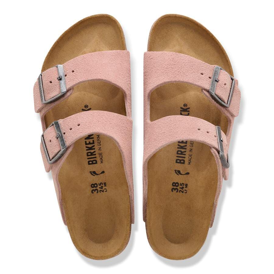 Arizona Suede Leather - Pink Clay
