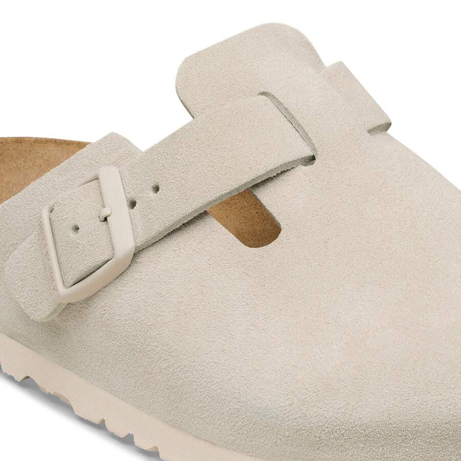 Boston Suede Leather - Oyster