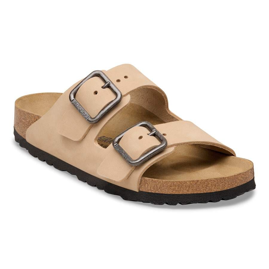 Arizona Wire Buckle Nubuck Leather - Sandcastle