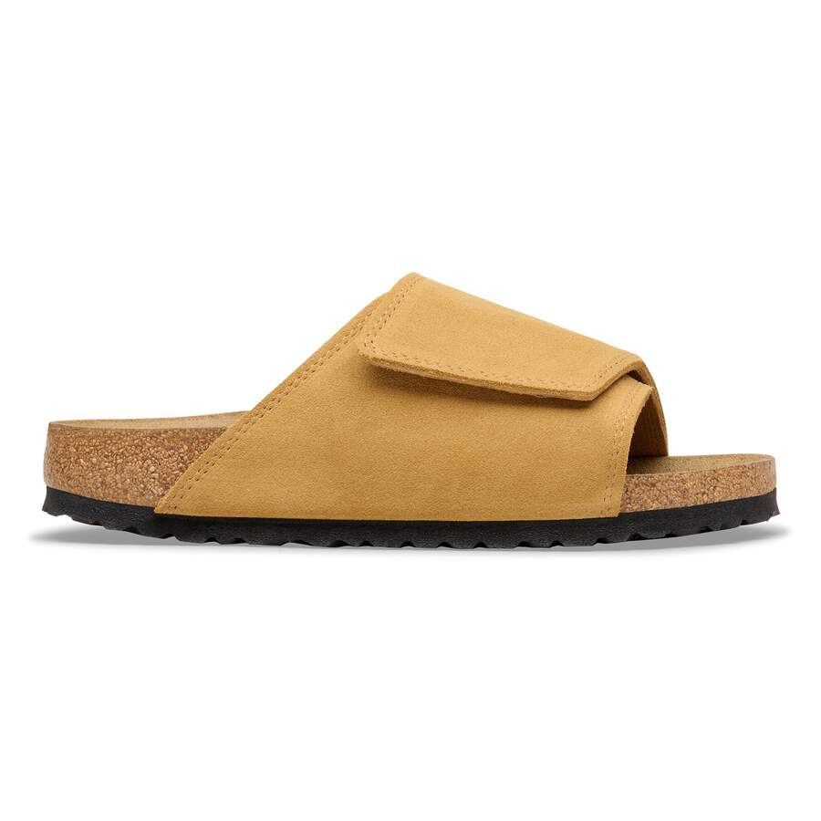 Solana Suede Leather - Cork Brown