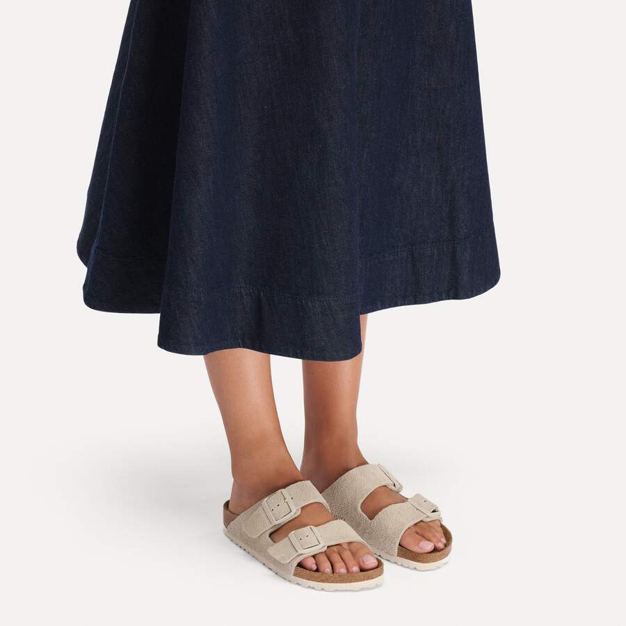 Arizona Suede Leather - Oyster