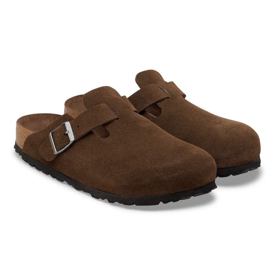 Boston Soft Footbed Suede Leather - Carafe