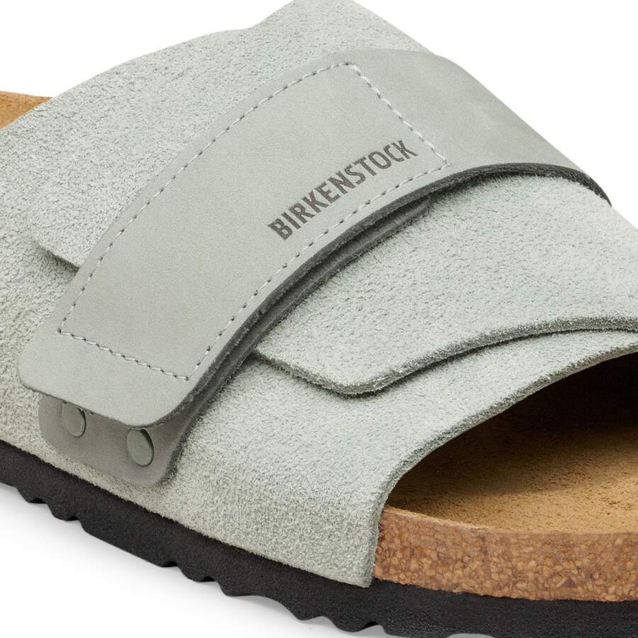 Kyoto Nubuck Leather/Suede - Pure Sage