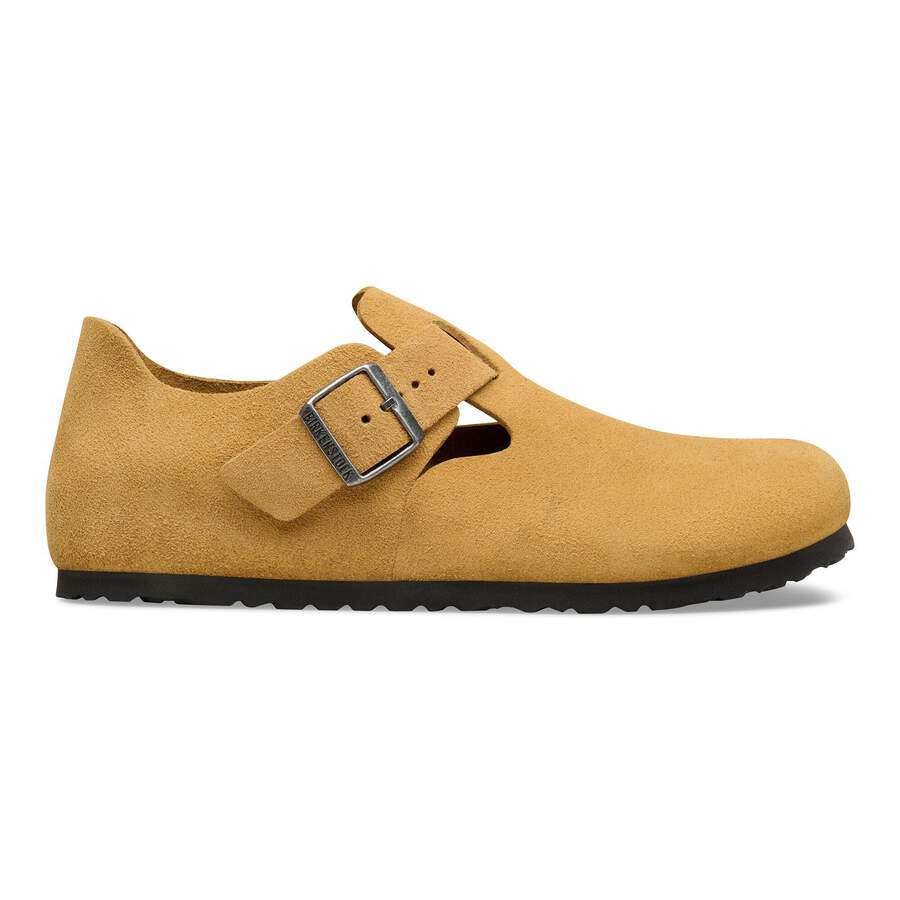 London Suede Leather - Cork Brown