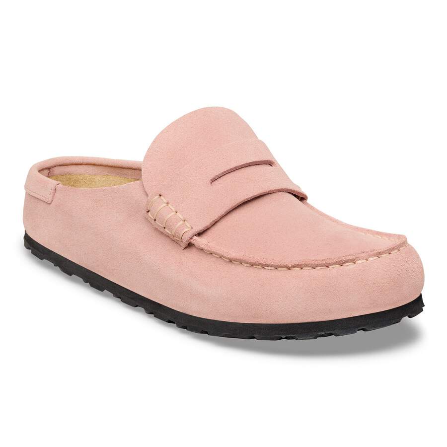 Naples Wrapped Suede Leather - Pink Clay