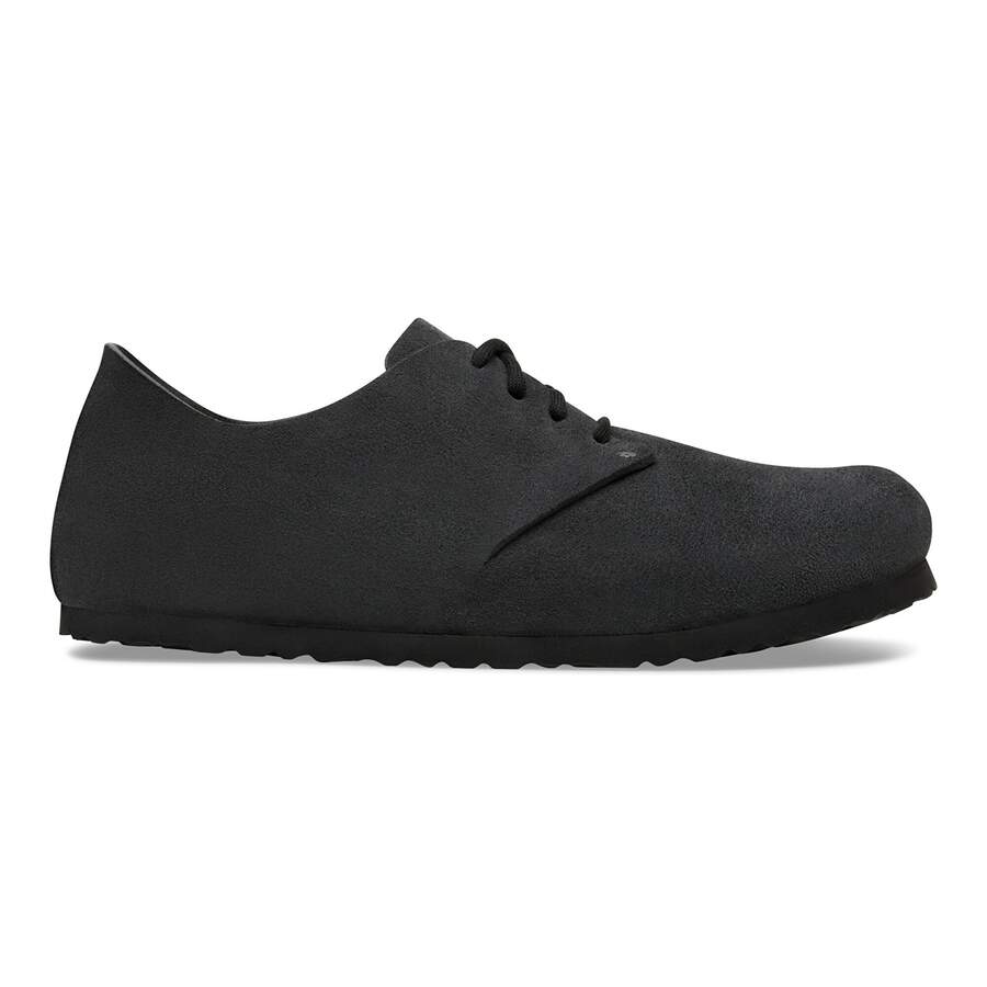 Maine Suede Leather - Charcoal