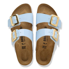 Sydney Cushion Buckle Birko-Flor Patent - Patent Baby Blue