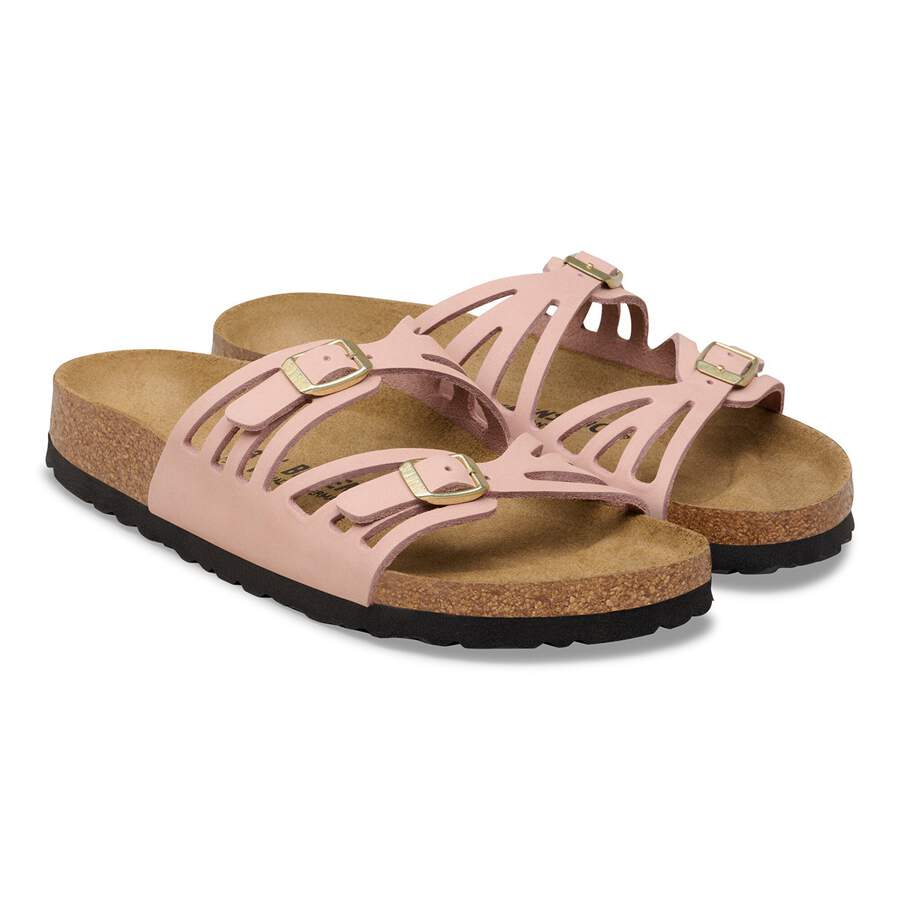 Granada Nubuck Leather - Soft Pink
