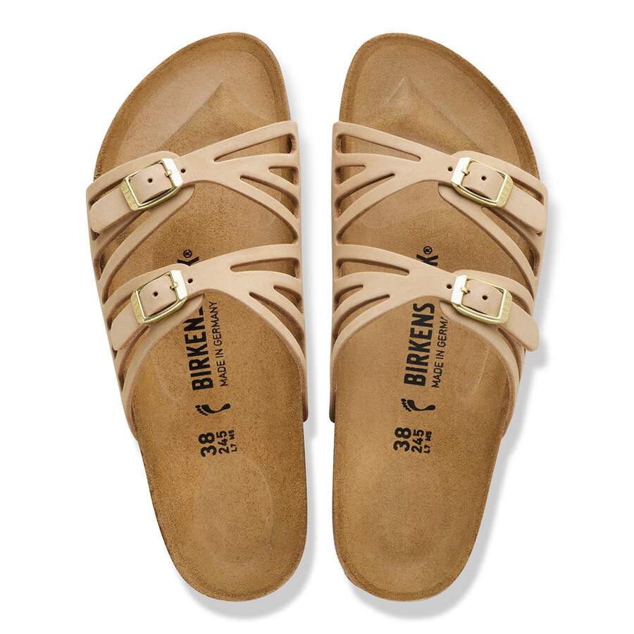 Granada Nubuck Leather - Sandcastle