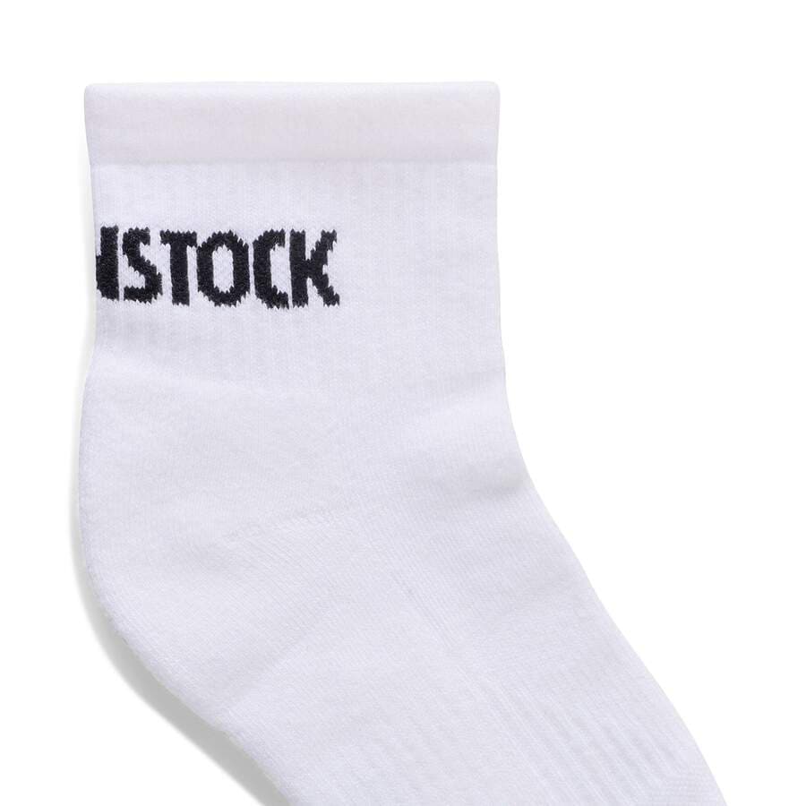 Cotton Crew Ankle Cotton/Polyamid/Elastane - White