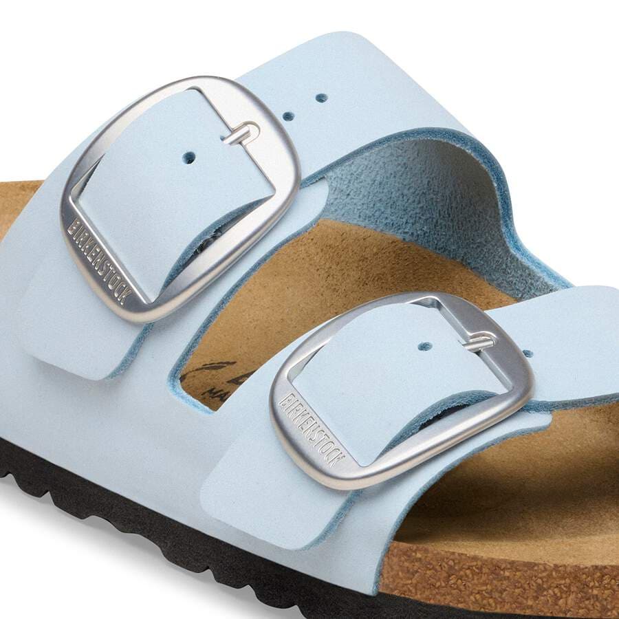 Arizona Big Buckle Nubuck Leather - Baby Blue