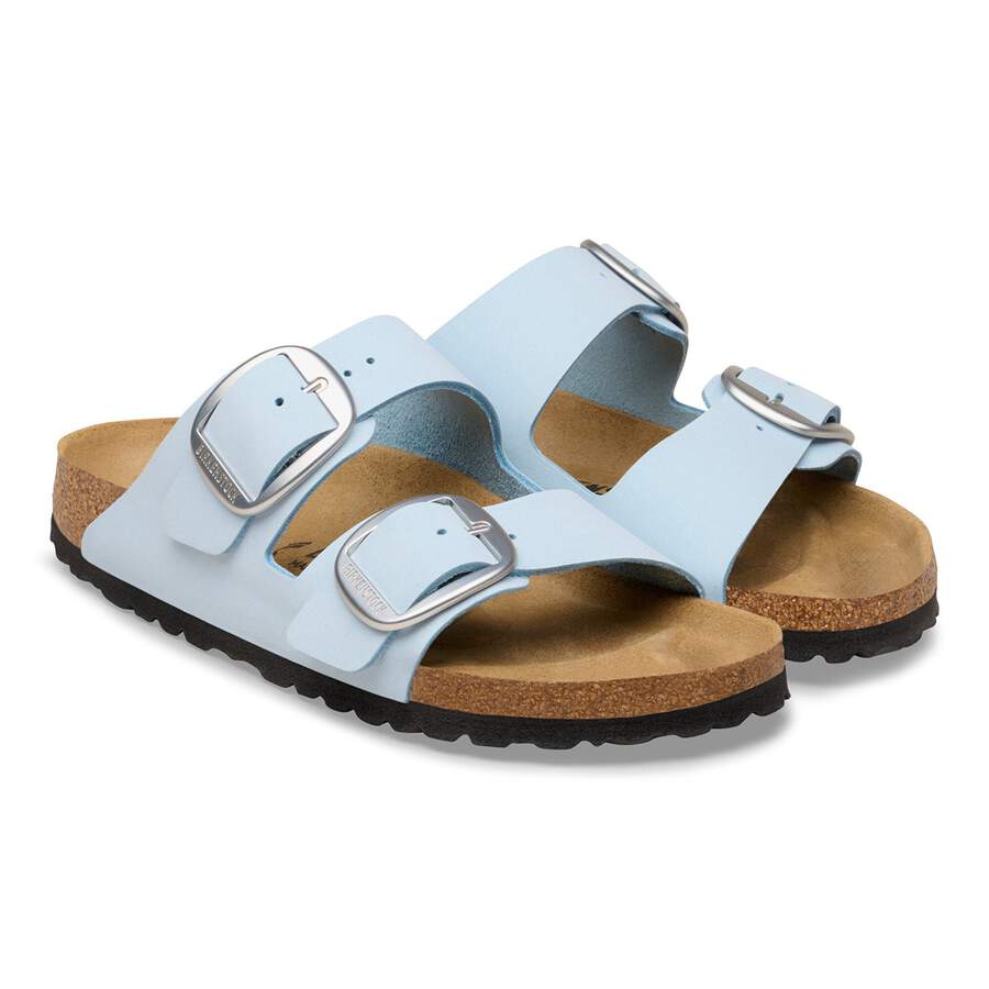 Arizona Big Buckle Nubuck Leather - Baby Blue