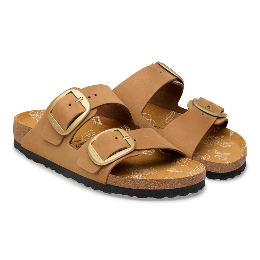 Arizona Big Buckle Nubuck Leather - Mink