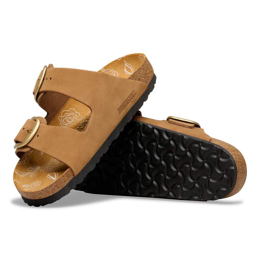 Arizona Big Buckle Nubuck Leather - Mink