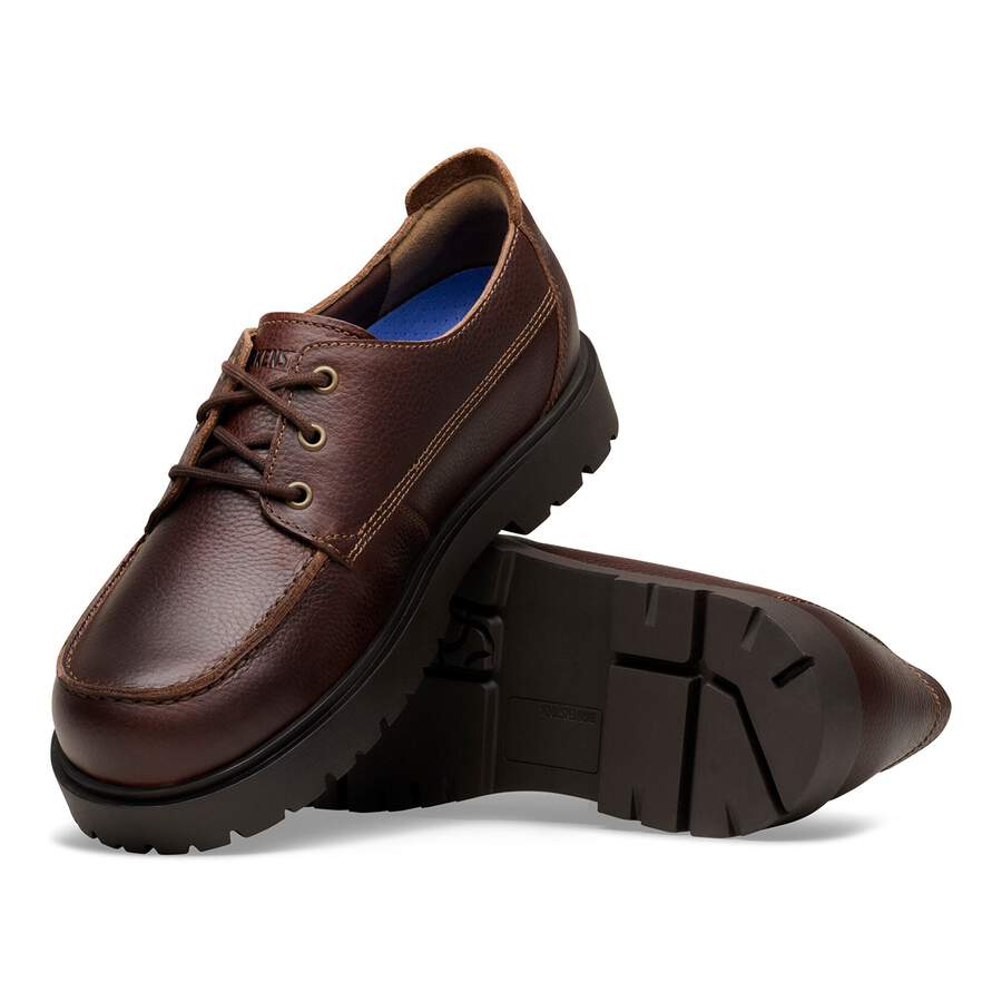 Highwood Moc Lace Low Natural Leather - Chocolate