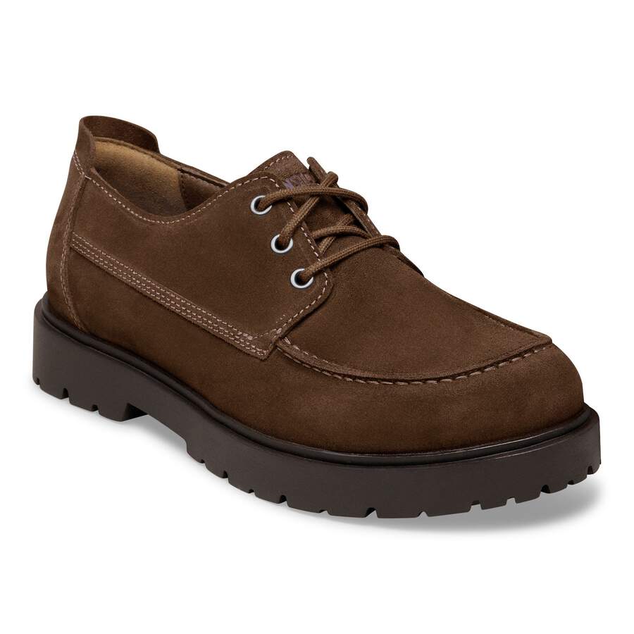 Highwood Moc Lace Low Suede Leather - Carafe