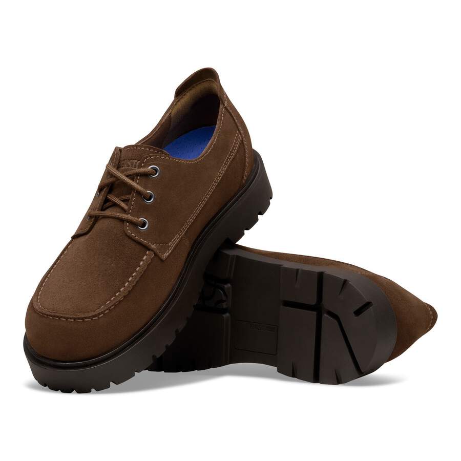 Highwood Moc Lace Low Suede Leather - Carafe