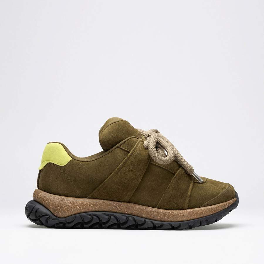 1774 Goerlitz Suede Suede Leather - Thyme