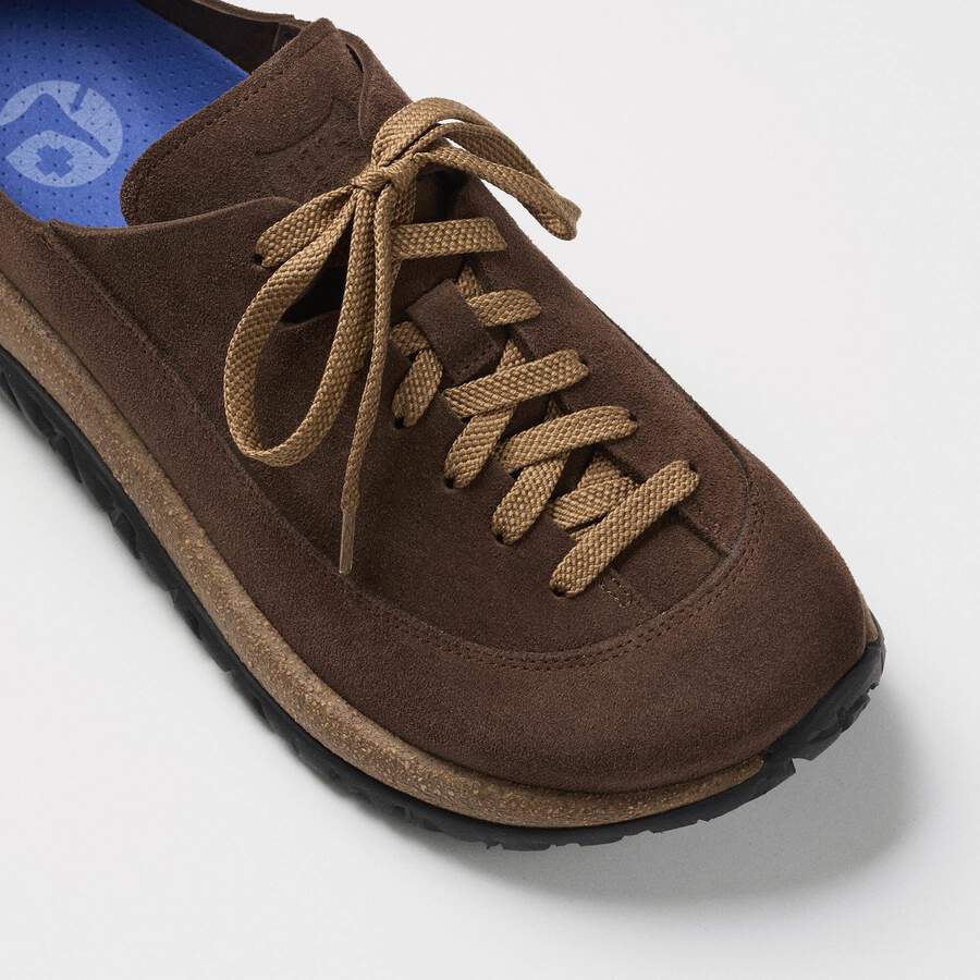 1774 Uerzell Suede Suede Leather - Marone