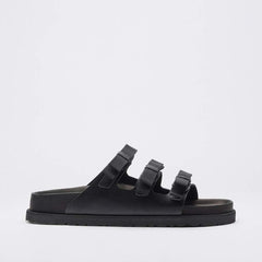 1774 Florida Smooth Leather Natural Leather - Black
