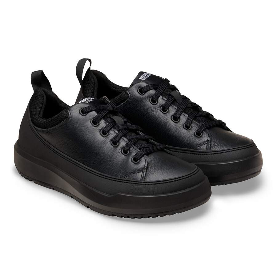 Melbourne PRO ESD Natural Leather Coated - Jet Black