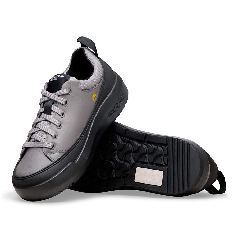 Melbourne PRO ESD Natural Leather Coated - Gun Metal